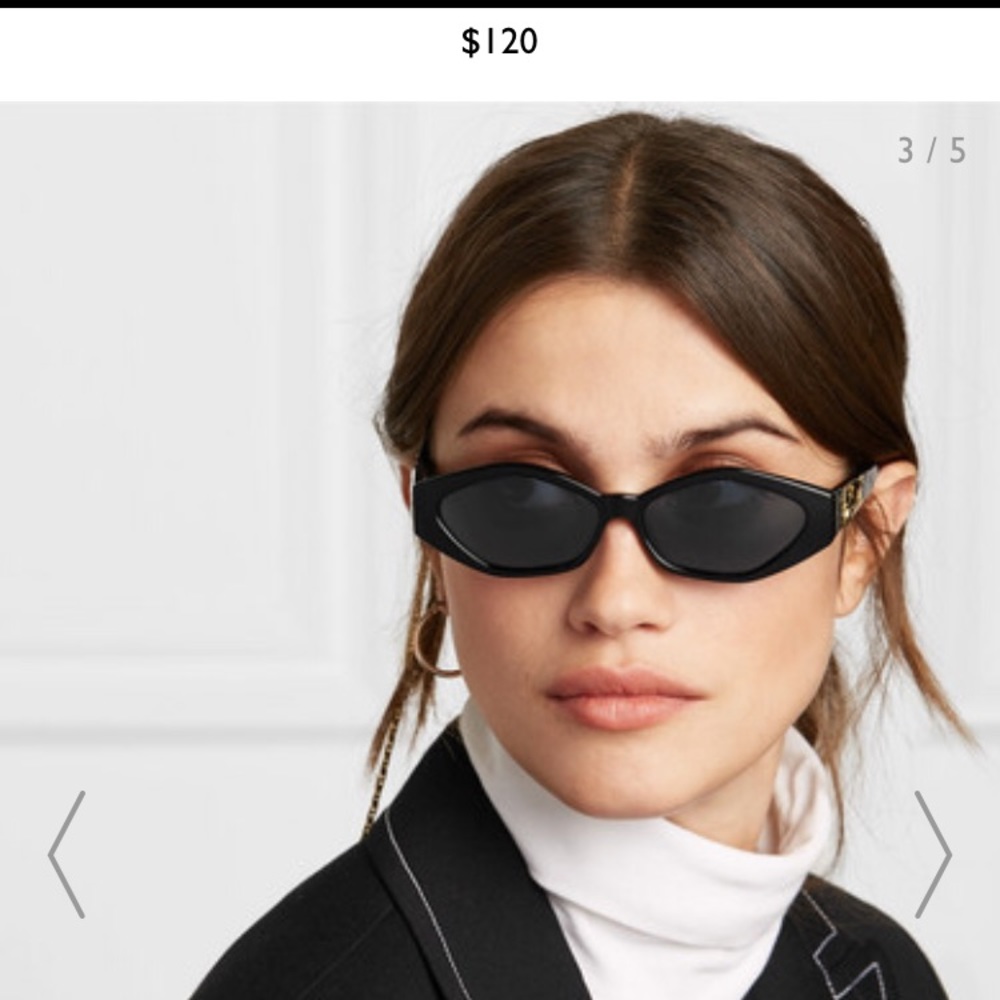 Le Specs + Jordan Askill cat eye sunglasses